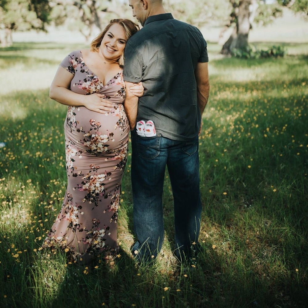 Photoshoot maternity dress